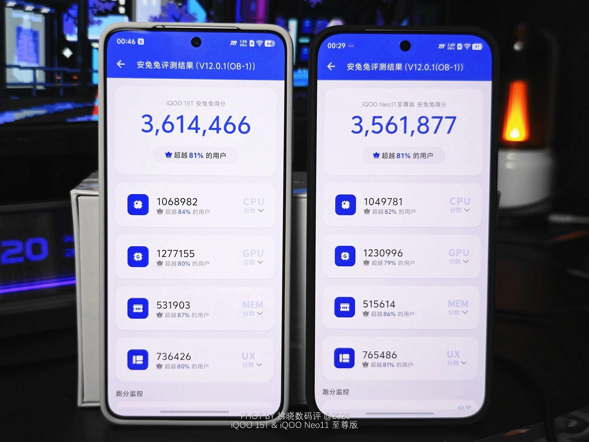 天玑9500 Monster、天玑9500M,跑分差多少?